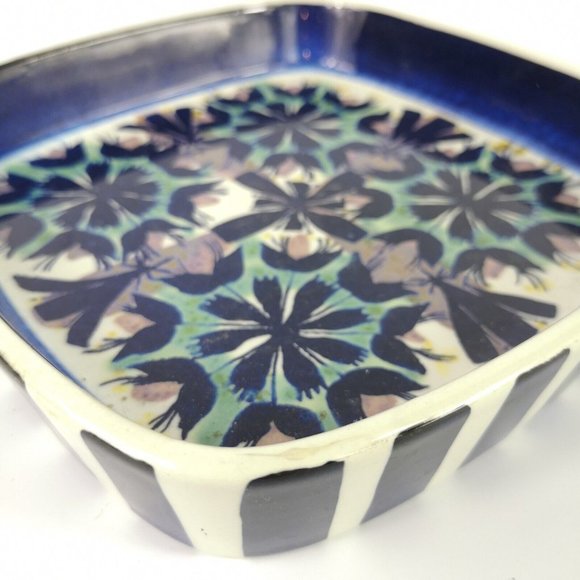 Royal Copenhagen Baca Fajance bowl  #142 - 2883 Signed Marianne Johnson Abstract - Picture 2 of 8